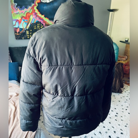 Joe Fresh Black Puffer Jacket - Picture 6 of 7